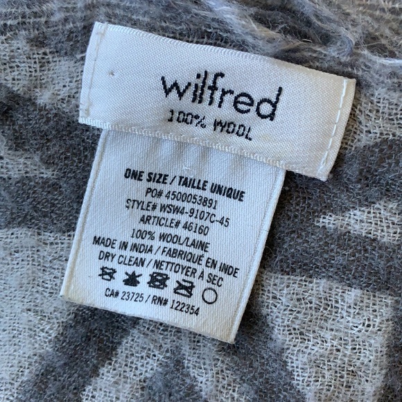 Wilfred Wool Blanket Scarf - Picture 4 of 4